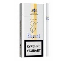 Сигареты Элегант Белый Слим (Elegant White Slims 6.2/100)