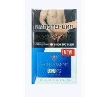 Сигареты Парламент Сохо Ник Аква Блю (Parliament SOHO NYC Aqua Blue)
